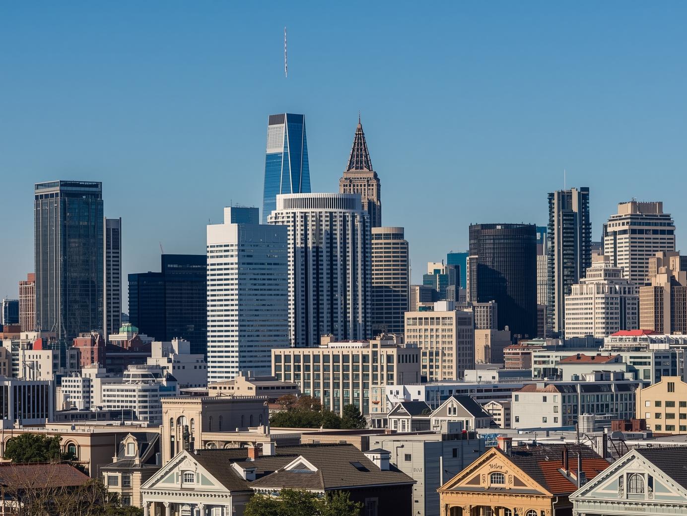 San Francisco skyline with major tech companies shaping innovation